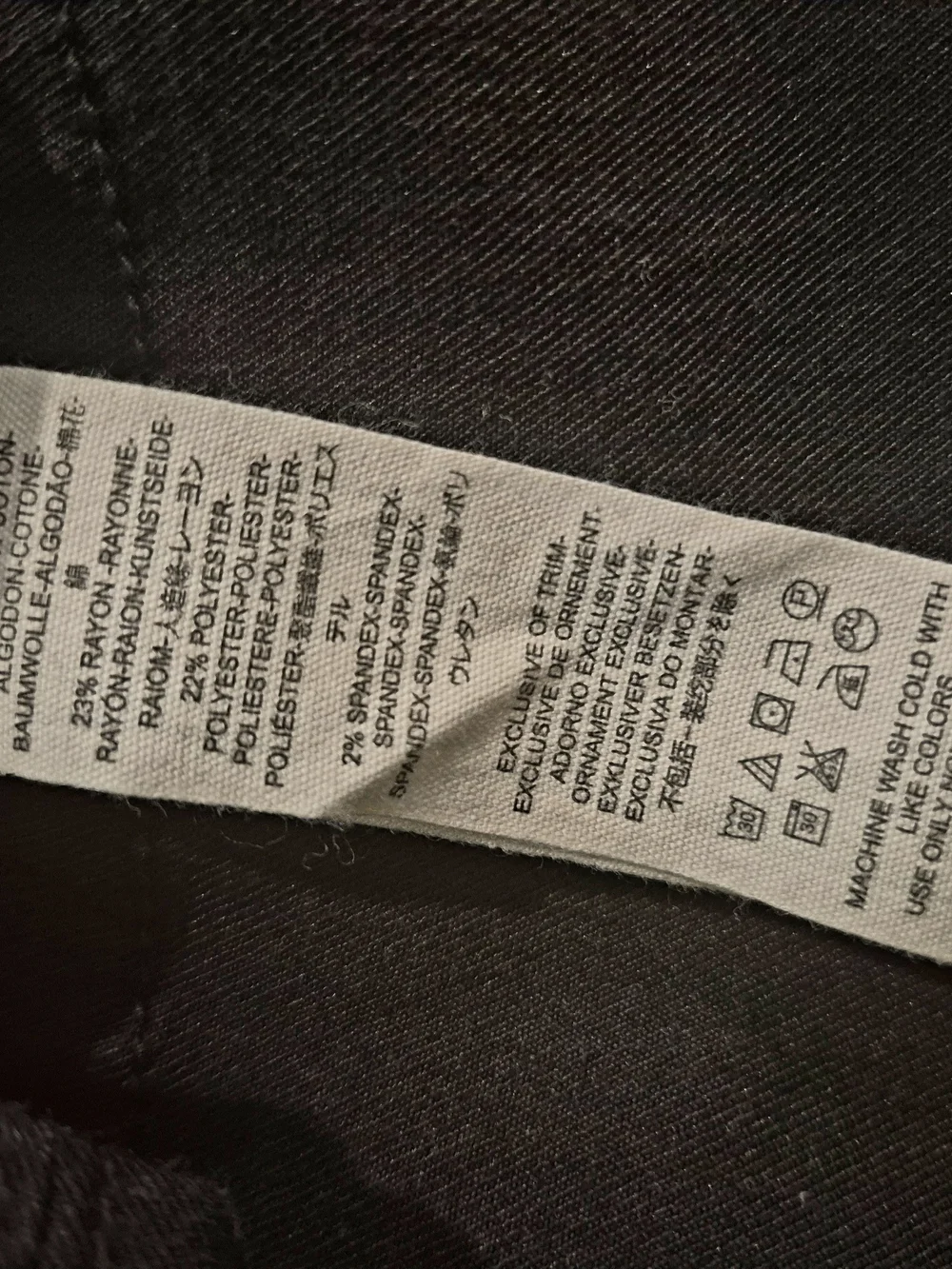 (NWT) Free People Liam Denim Mini Dress In Black